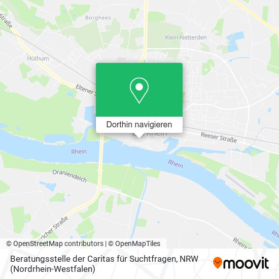 Beratungsstelle der Caritas für Suchtfragen Karte