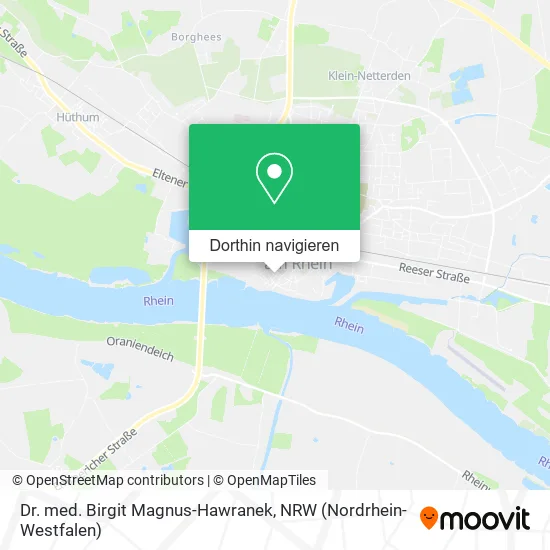 Dr. med. Birgit Magnus-Hawranek Karte