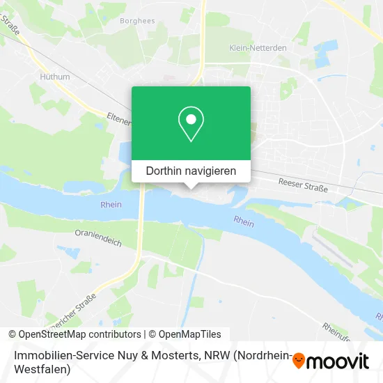 Immobilien-Service Nuy & Mosterts Karte