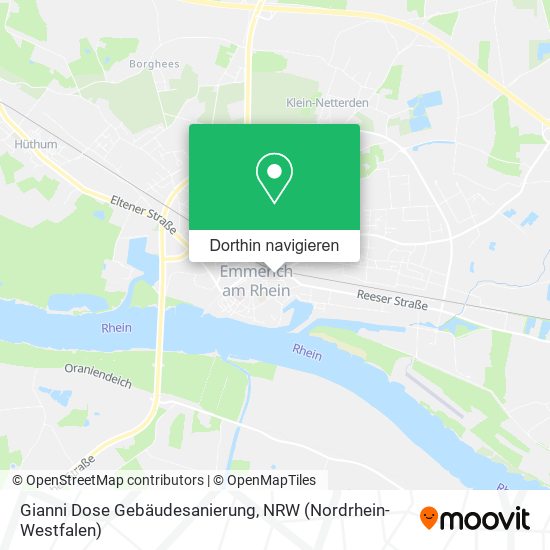 Gianni Dose Gebäudesanierung Karte