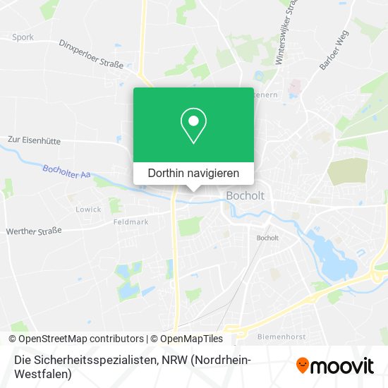Die Sicherheitsspezialisten Karte