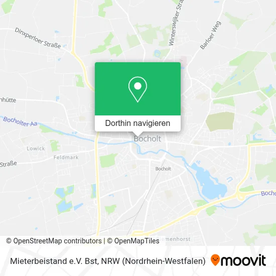 Mieterbeistand e.V. Bst Karte