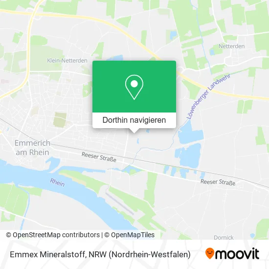 Emmex Mineralstoff Karte