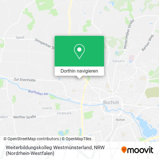 Weiterbildungskolleg Westmünsterland Karte