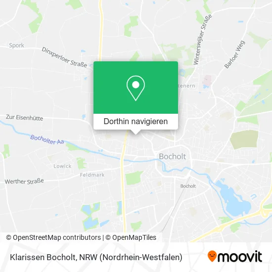 Klarissen Bocholt Karte
