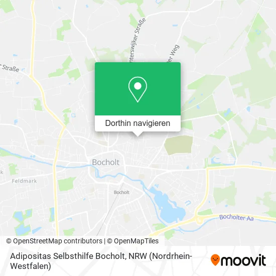 Adipositas Selbsthilfe Bocholt Karte