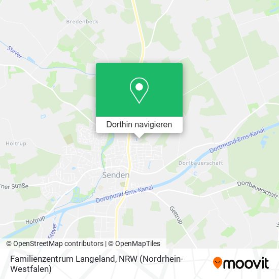 Familienzentrum Langeland Karte