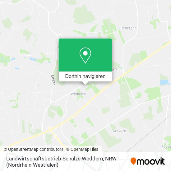 Landwirtschaftsbetrieb Schulze Weddern Karte