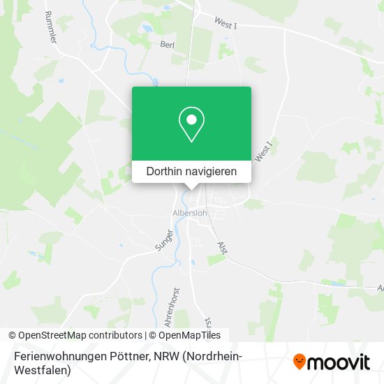 Ferienwohnungen Pöttner Karte