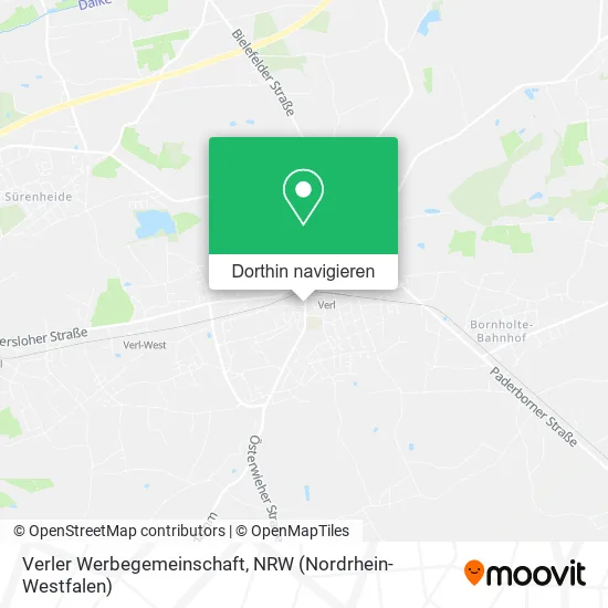 Verler Werbegemeinschaft Karte