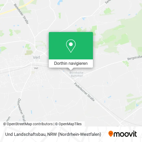 Und Landschaftsbau Karte