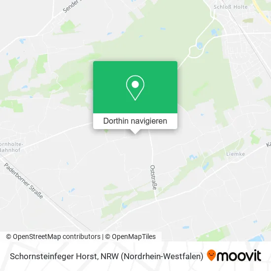 Schornsteinfeger Horst Karte