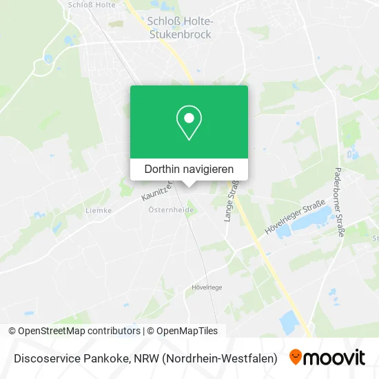 Discoservice Pankoke Karte