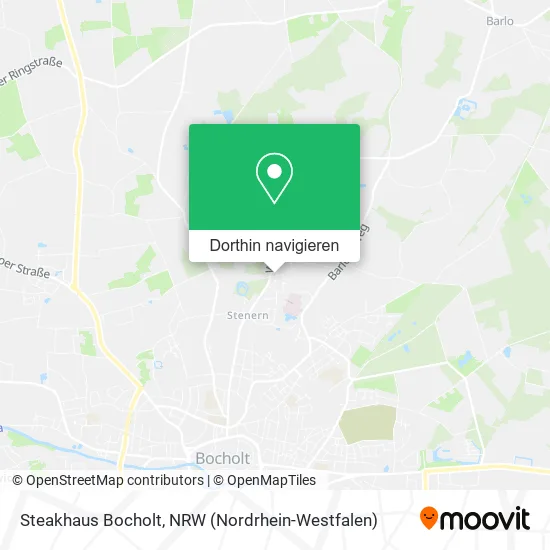 Steakhaus Bocholt Karte