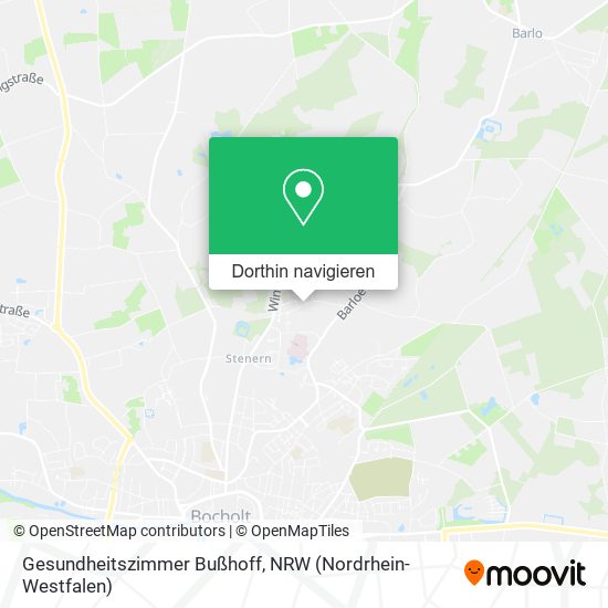 Gesundheitszimmer Bußhoff Karte