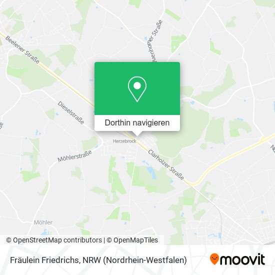 Fräulein Friedrichs Karte