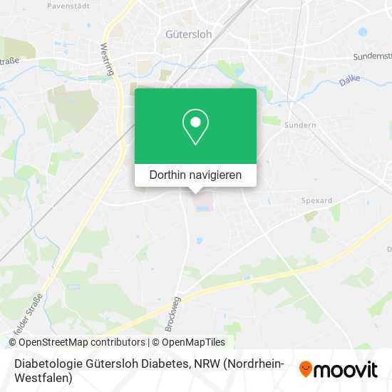 Diabetologie Gütersloh Diabetes Karte