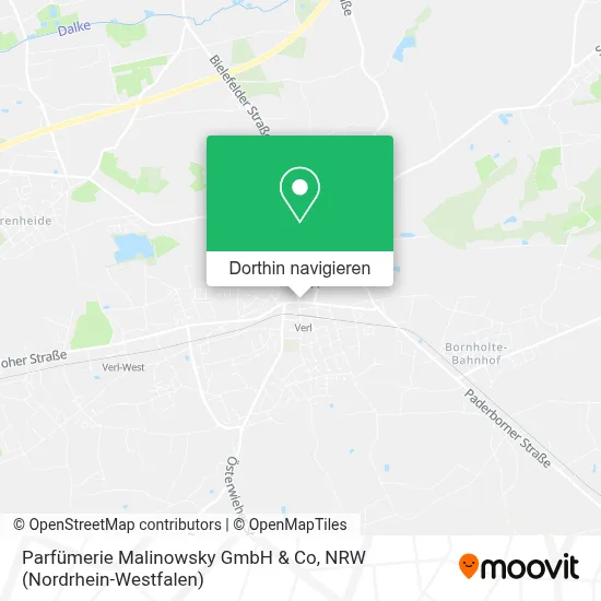 Parfümerie Malinowsky GmbH & Co Karte