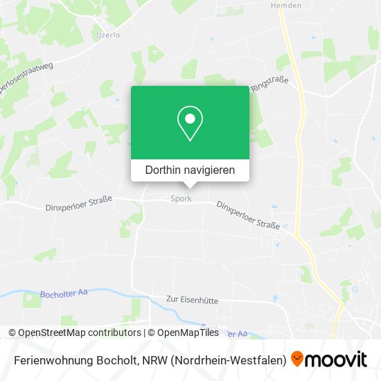 Ferienwohnung Bocholt Karte