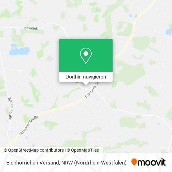 Eichhörnchen Versand Karte