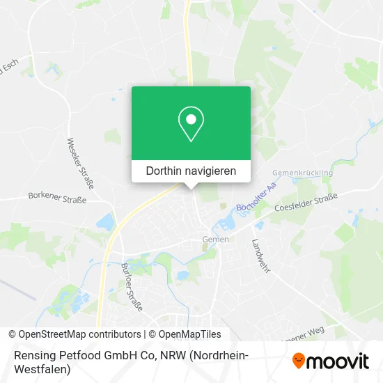 Rensing Petfood GmbH Co Karte