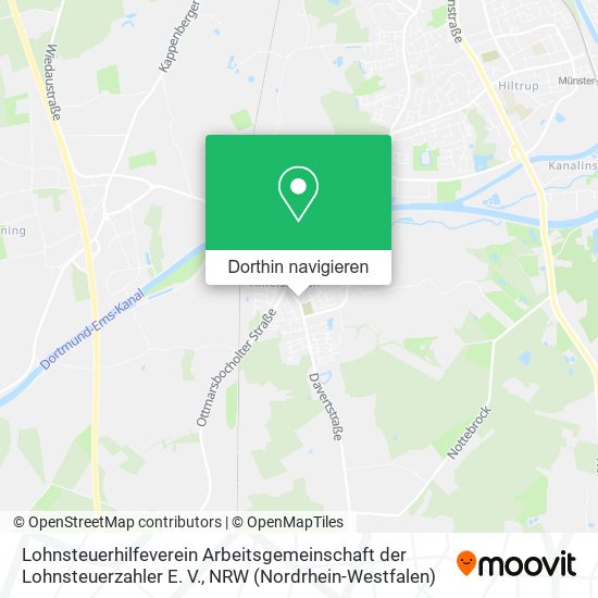 Lohnsteuerhilfeverein Arbeitsgemeinschaft der Lohnsteuerzahler E. V. Karte