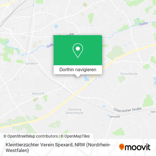 Kleintierzüchter Verein Spexard Karte