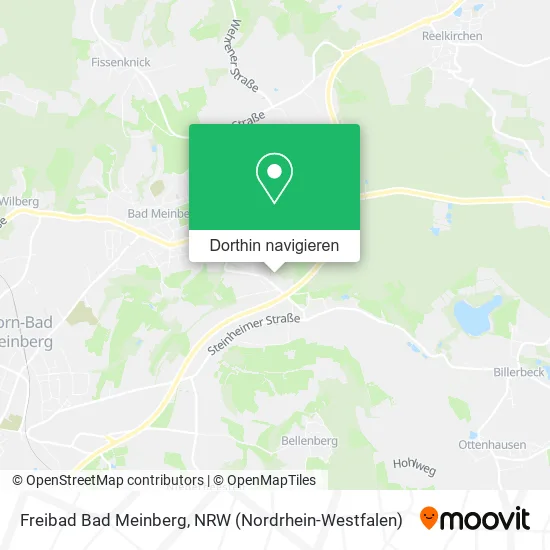 Freibad Bad Meinberg Karte