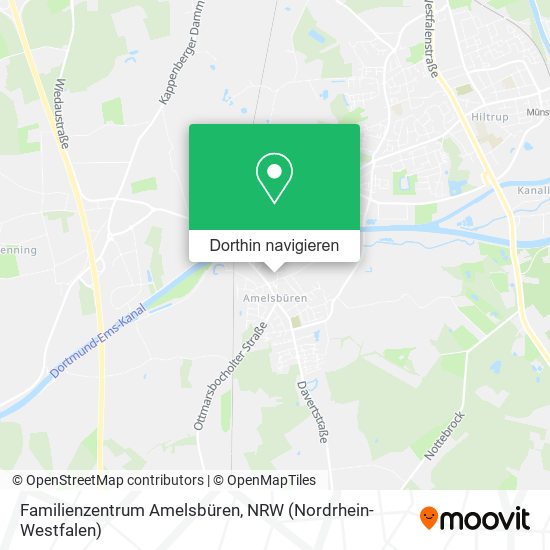 Familienzentrum Amelsbüren Karte