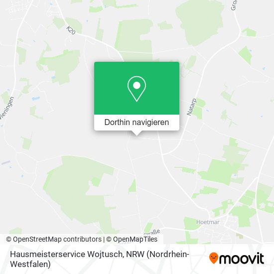 Hausmeisterservice Wojtusch Karte