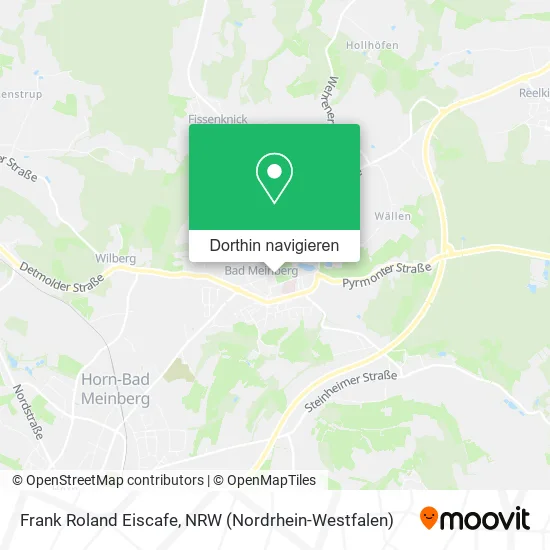 Frank Roland Eiscafe Karte