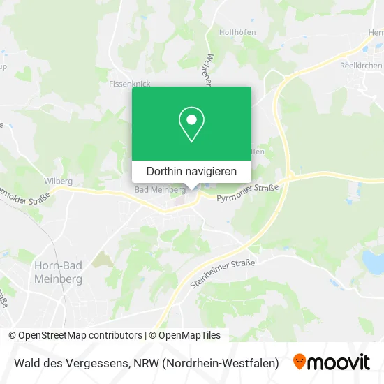 Wald des Vergessens Karte