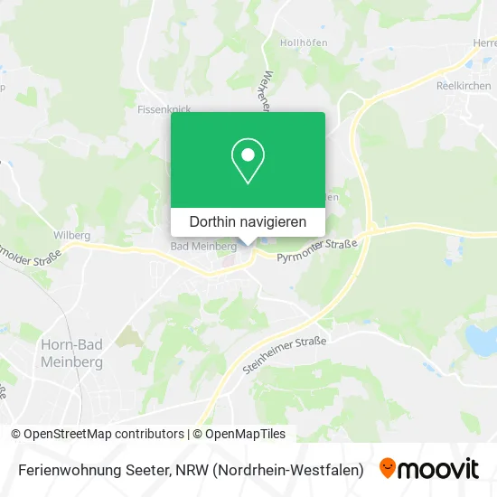 Ferienwohnung Seeter Karte