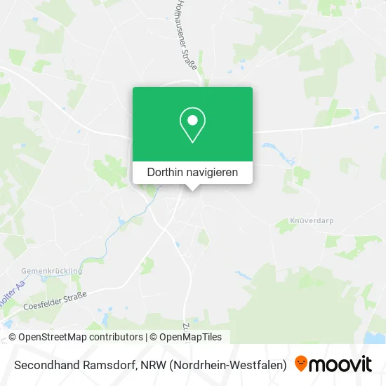 Secondhand Ramsdorf Karte