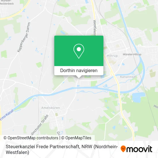 Steuerkanzlei Frede Partnerschaft Karte