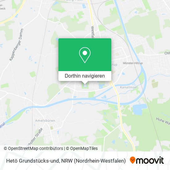 Hetö Grundstücks-und Karte