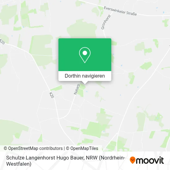 Schulze Langenhorst Hugo Bauer Karte