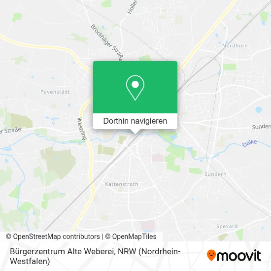 Bürgerzentrum Alte Weberei Karte
