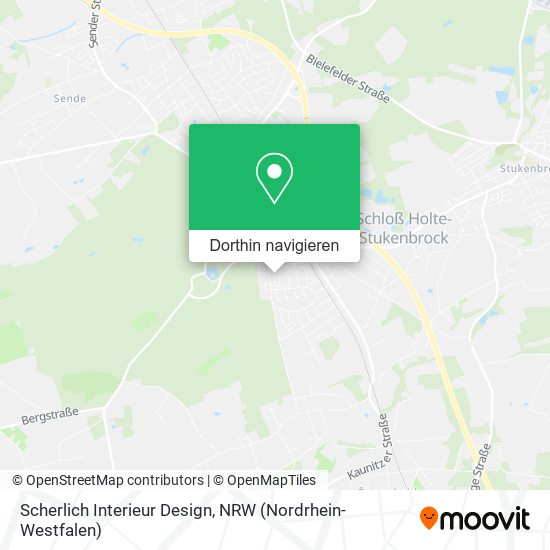 Scherlich Interieur Design Karte