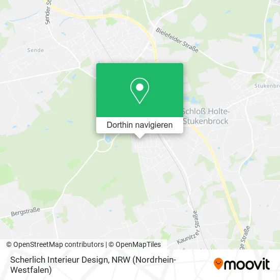 Scherlich Interieur Design Karte