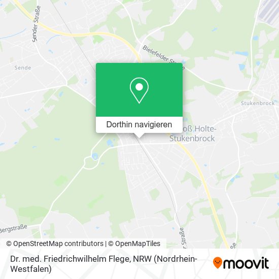 Dr. med. Friedrichwilhelm Flege Karte