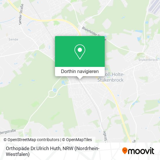 Orthopäde Dr.Ulrich Huth Karte
