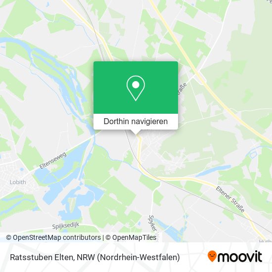 Ratsstuben Elten Karte