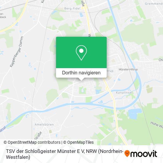 TSV der Schloßgeister Münster E V Karte