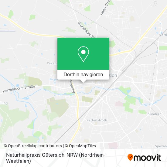 Naturheilpraxis Gütersloh Karte