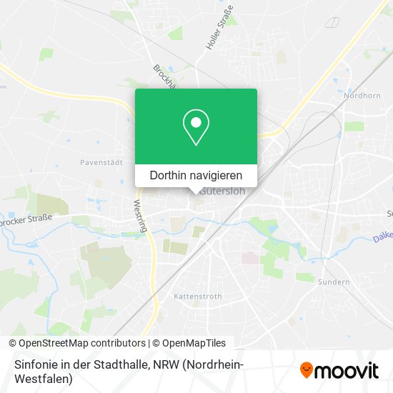 Sinfonie in der Stadthalle Karte
