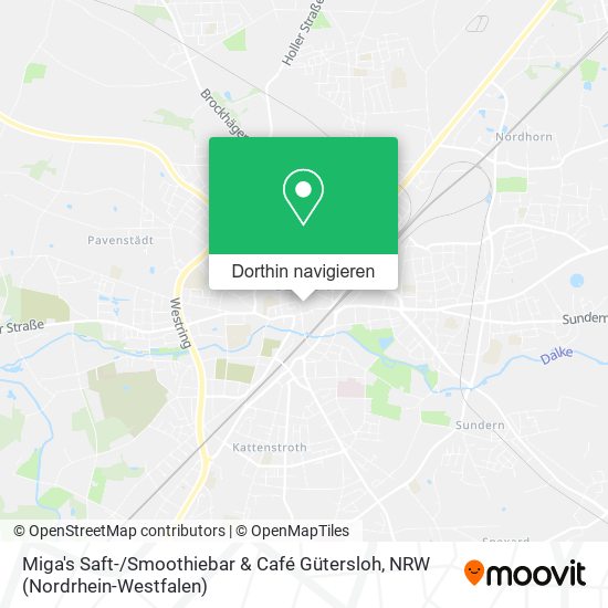 Miga's Saft- / Smoothiebar & Café Gütersloh Karte