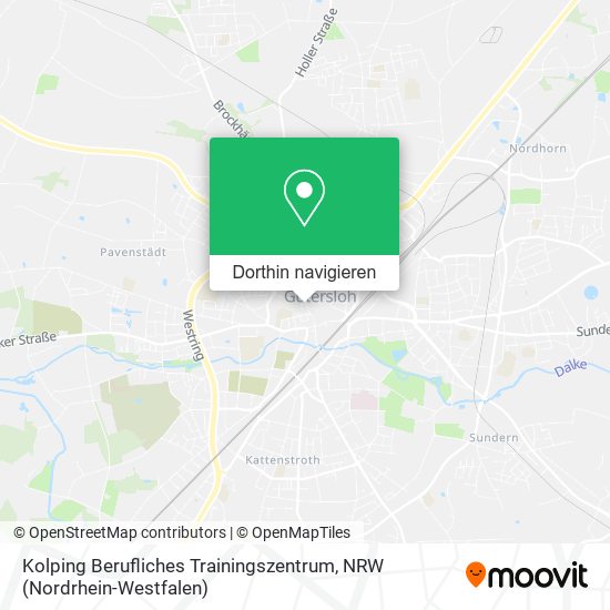 Kolping Berufliches Trainingszentrum Karte