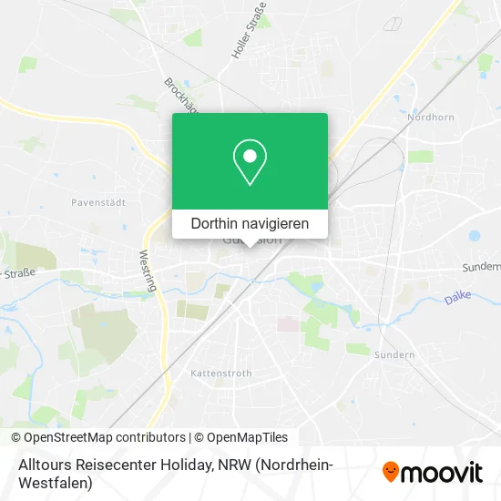 Alltours Reisecenter Holiday Karte