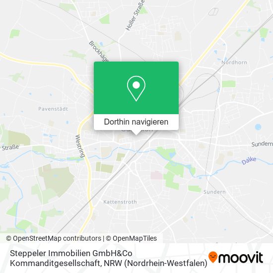 Steppeler Immobilien GmbH&Co Kommanditgesellschaft Karte